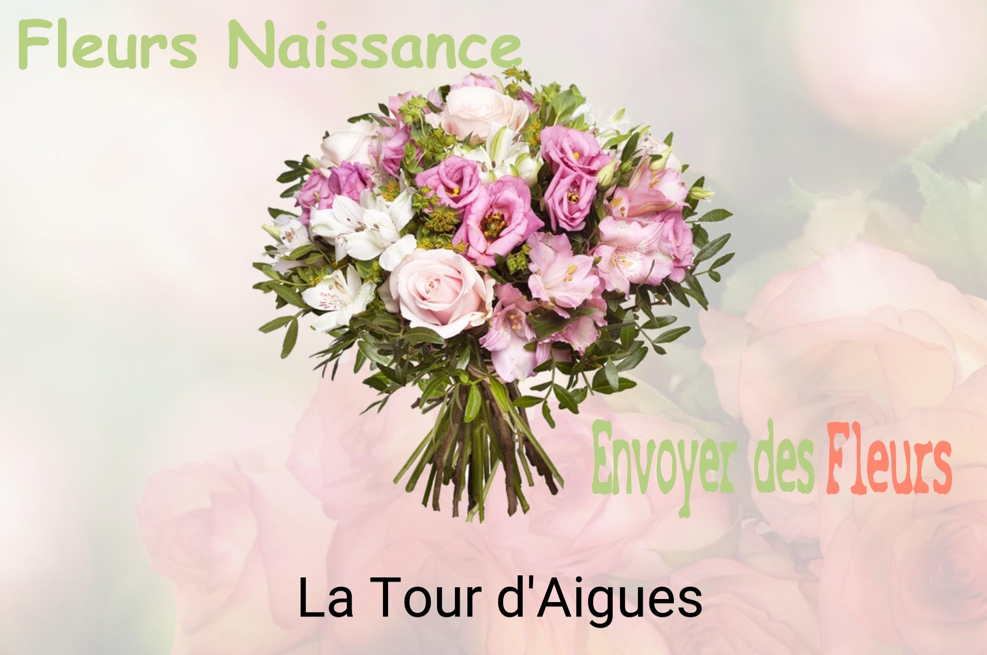 Bouquet de fleurs de naissance livré à La Tour-d'Aigues
